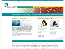 Tablet Screenshot of neuroagility.com